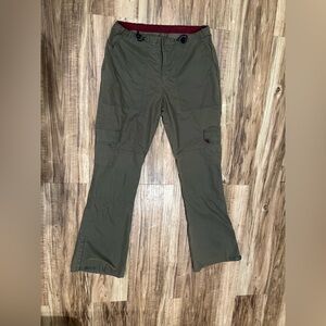 Abercrombie & Fitch Women's Olive Cargo Pants